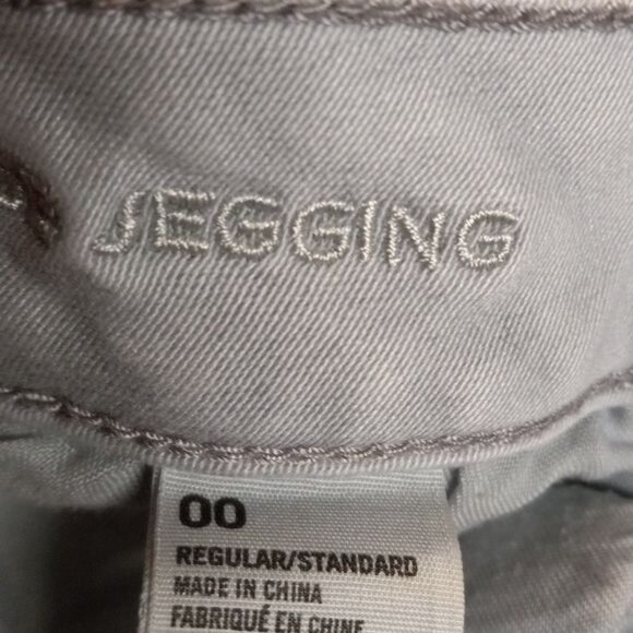 American Eagle Outfitters 00 Womens Hi-Rise Jegging Light Wash Denim Stretch - Picture 7 of 7